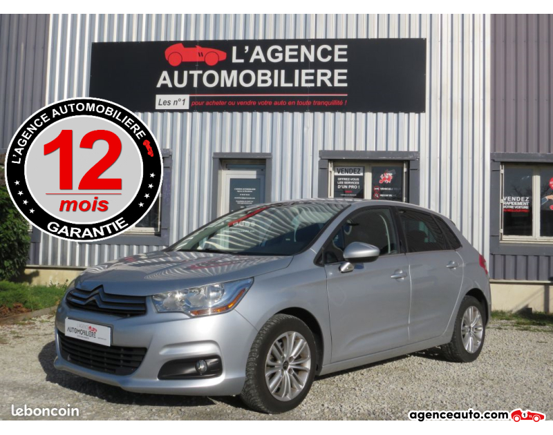 Achat voiture occasion, Auto occasion pas cher | Agence Auto Citroen C4 1.6 HDI FAP 115 Millenium Argent Année 2014 Manuelle Diesel
